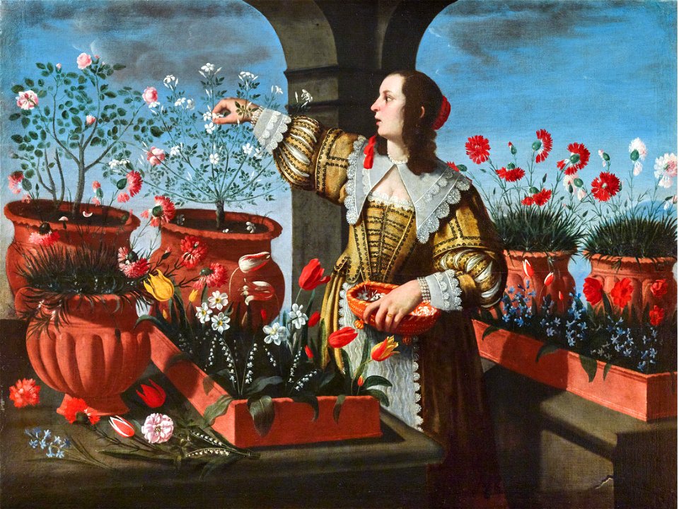 Giovanni Battista Cartei - Allegory of the Seasons or Allegories of the Senses II