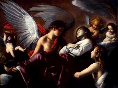 Giovanni Baglione - The assumption of St. Catherine of Alexandria