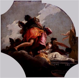 Giovanni Battista Tiepolo - Prudence, Sincerity, and Temperance - WGA22301