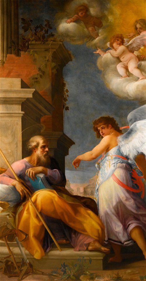 Giovanni Baglione The Angel and Saint Joseph