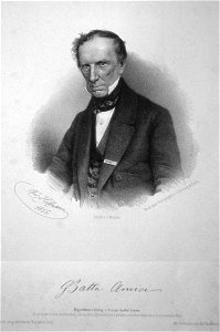 Giovanni Battista Amici Litho