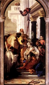 Giovanni Battista Tiepolo - Last Communion of St Lucy - WGA22296