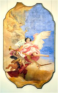 Giovanni Battista Tiepolo - The Angel of Fame - 32.246 - Rhode Island School of Design Museum