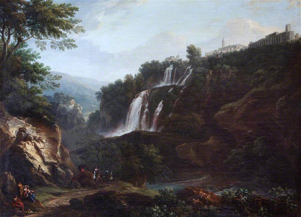 Giovanni Battista Busiri (1698-1757) - The Great Cascade at Tivoli - 1401162 - National Trust