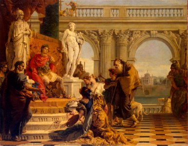 Giovanni Battista Tiepolo - Maecenas Presenting the Liberal Arts - 1743