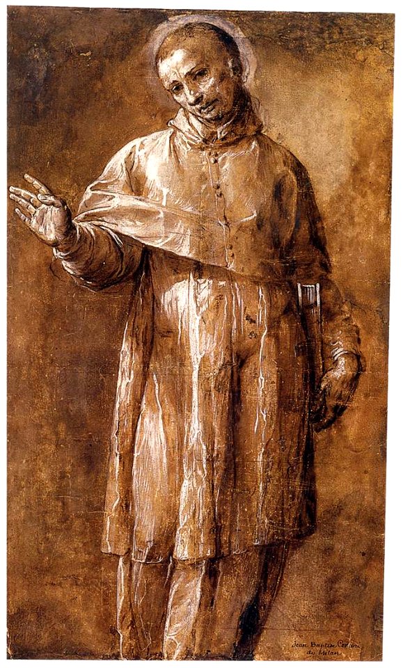 Giovanni Battista Crespi - St Carlo Borromeo - WGA05754