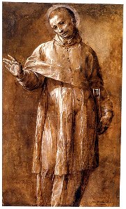 Giovanni Battista Crespi - St Carlo Borromeo - WGA05754