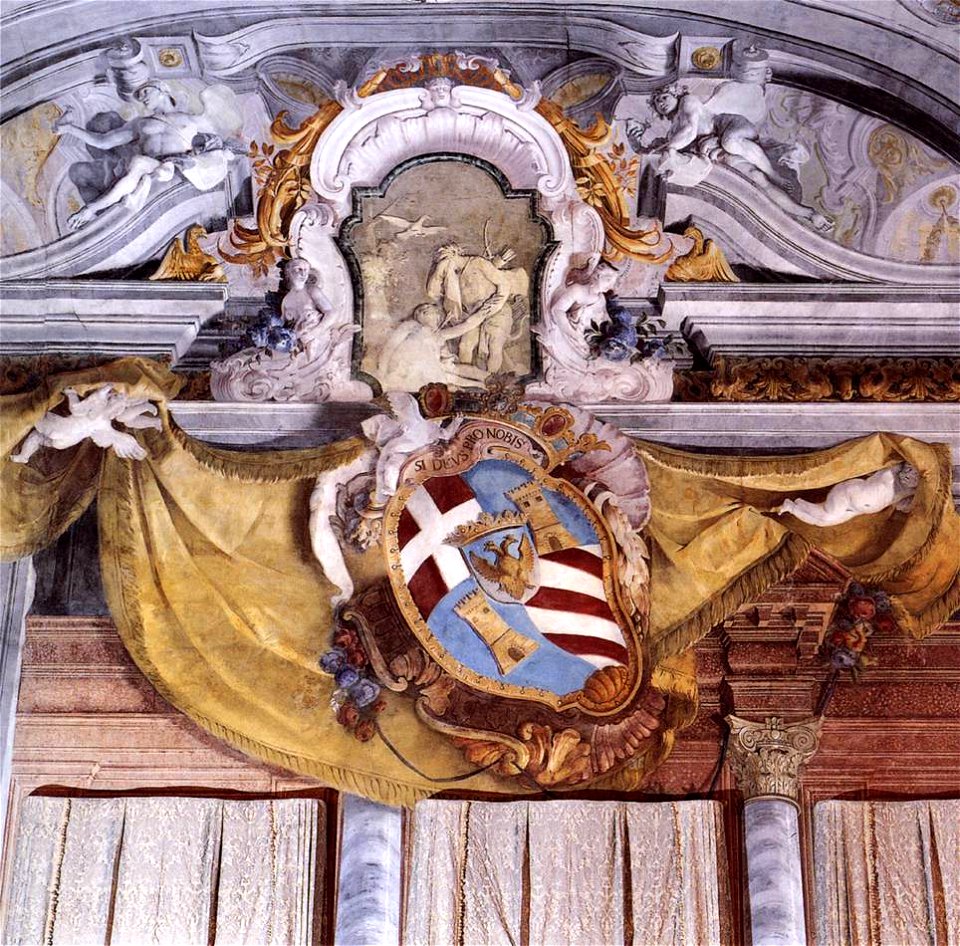 Giovanni Battista Crosato - Rezzonico Coat-of-Arms - WGA05808