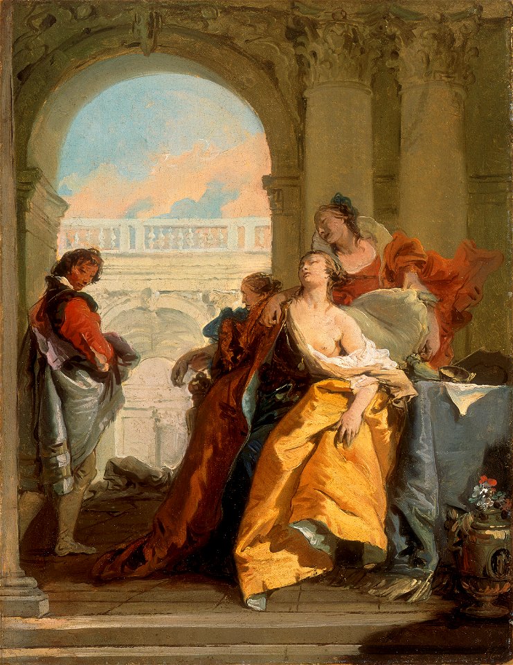 Giovanni Battista Tiepolo - The Death of Sophonisba - WGA22350