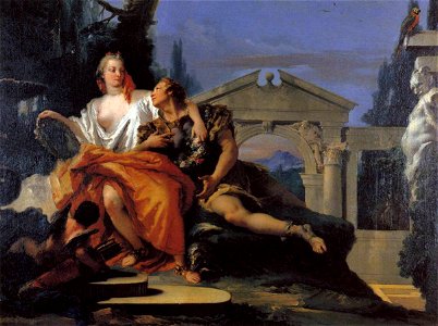 Giovanni Battista Tiepolo - Rinaldo and Armida - WGA22354