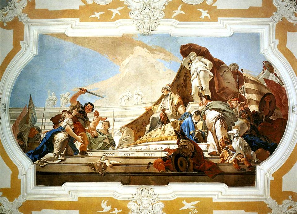 Giovanni Battista Tiepolo - The Judgment of Solomon - WGA22249