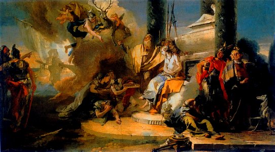 Giovanni Battista Tiepolo - The Sacrifice of Iphigenia