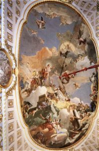 Giovanni Battista Tiepolo - The Apotheosis of the Spanish Monarchy - WGA22369