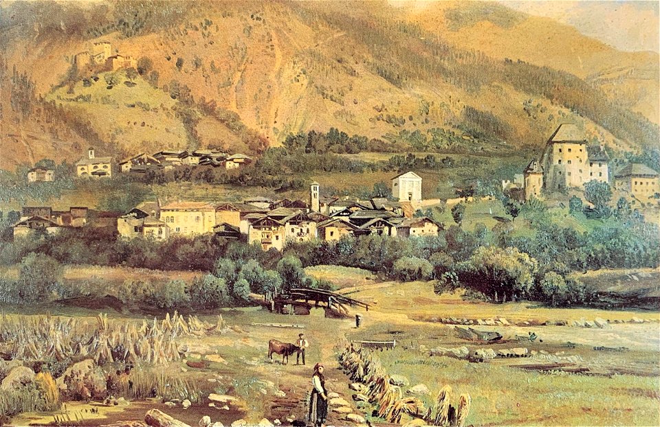 Giovanni Battista Ferrari, Veduta di Caldes