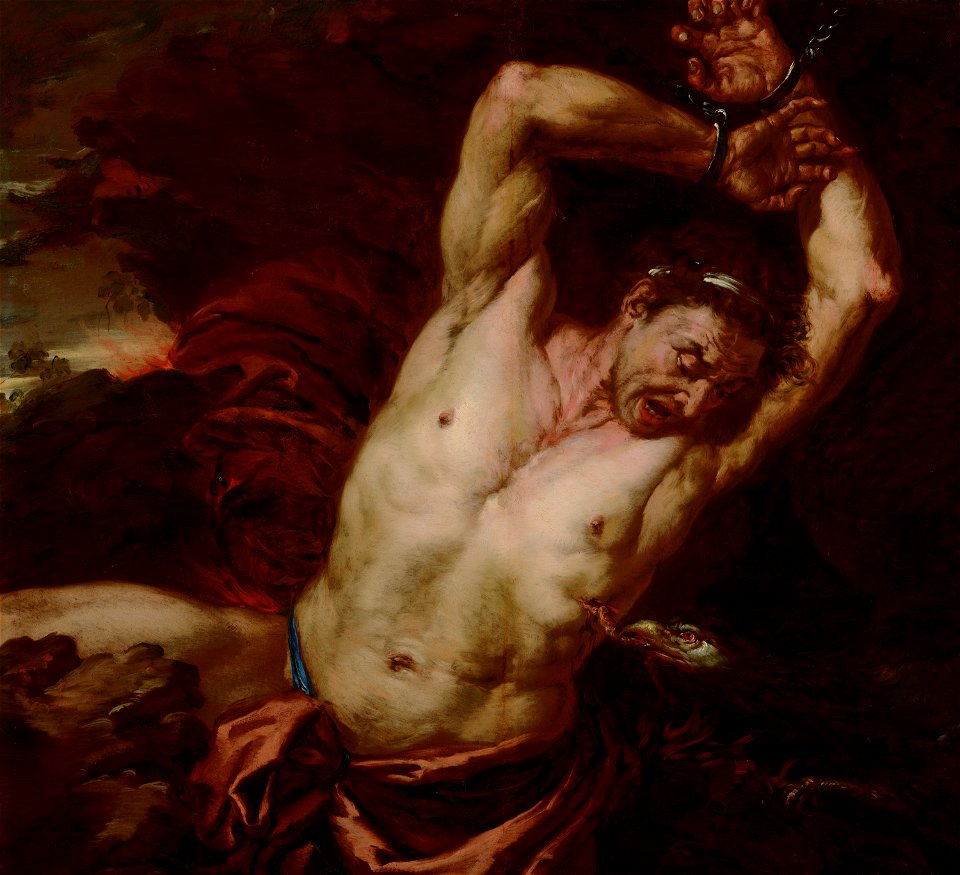 Giovanni Battista Langetti - Tityus - 334 - Mauritshuis