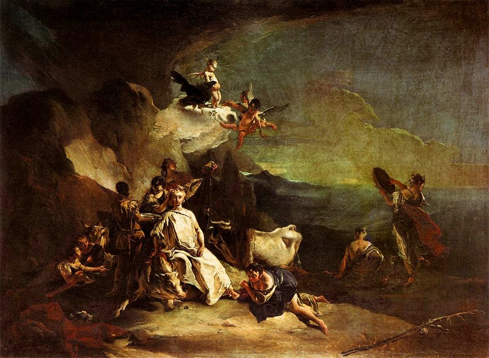 Giovanni Battista Tiepolo - The Rape of Europa - WGA22253