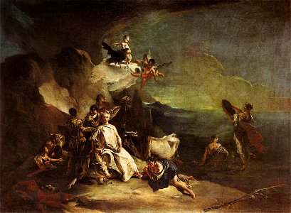 Giovanni Battista Tiepolo - The Rape of Europa - WGA22253