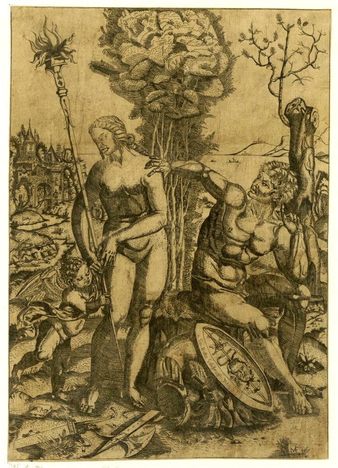 Giovanni Battista Galestruzzi - Mars, Venus und Amor, DG201736997