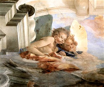 Giovanni Battista Tiepolo - The Wind (detail) - WGA22314