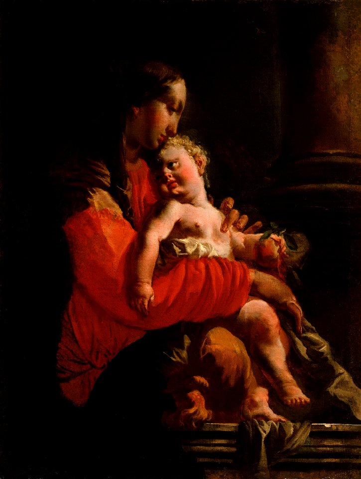 Giovanni Battista Tiepolo - Virgin and Child - Walters 371120