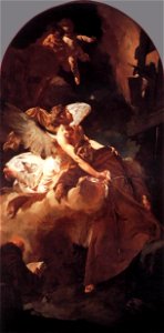 Giovanni Battista Piazzetta - The Ecstasy of St Francis - WGA17423