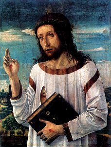 Giovanni Bellini - Blessing Christ - WGA1635