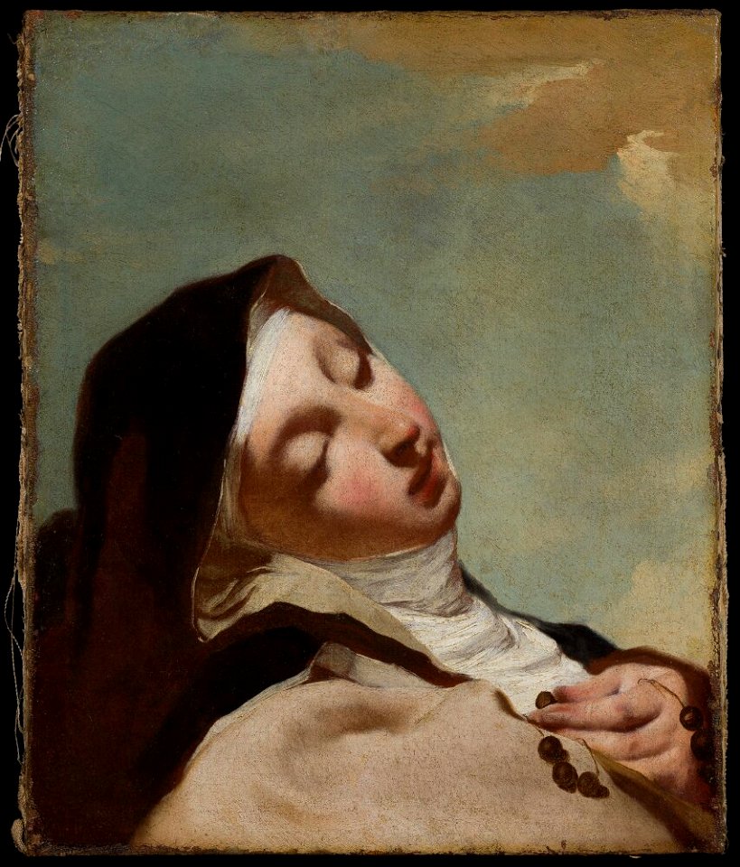 Giovanni Battista Piazetta - St Teresa in Ecstasy - NM 122 - Nationalmuseum