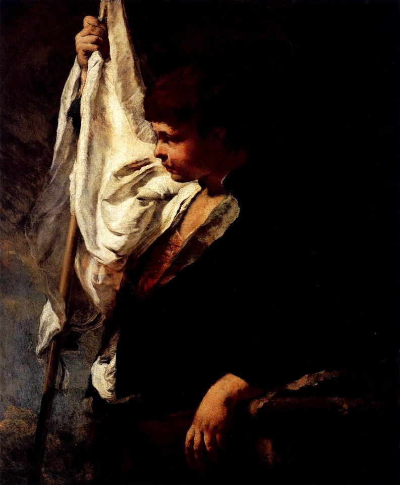 Giovanni Battista Piazzetta - A Young Ensign - WGA17424