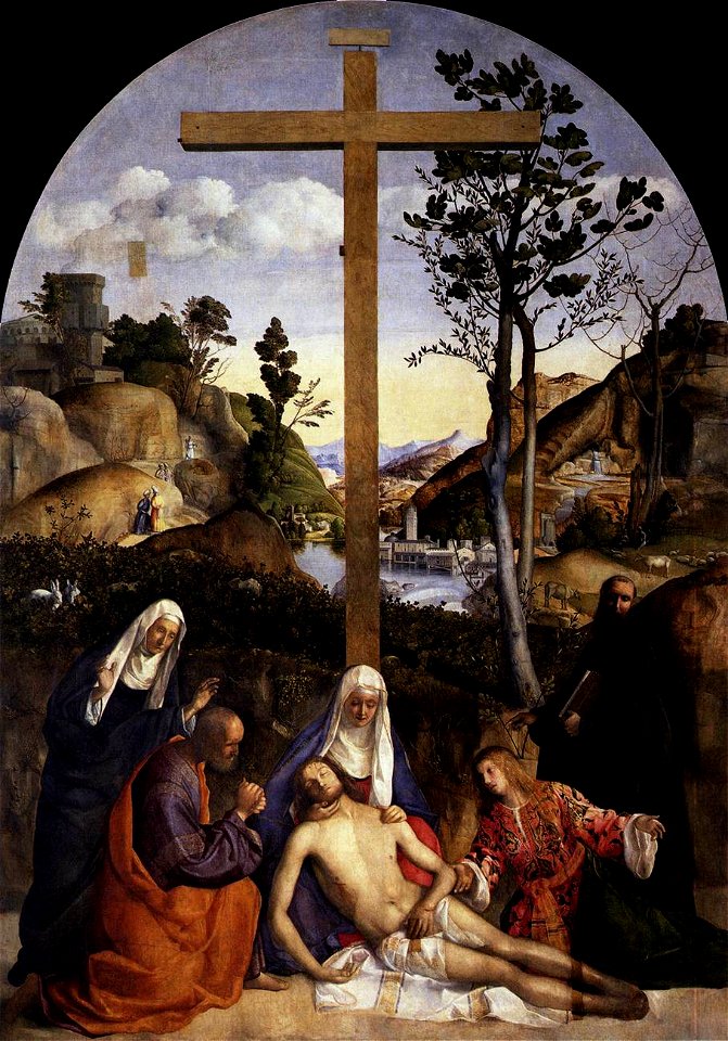 Giovanni Bellini - Lamentation over the Dead Christ - WGA1783