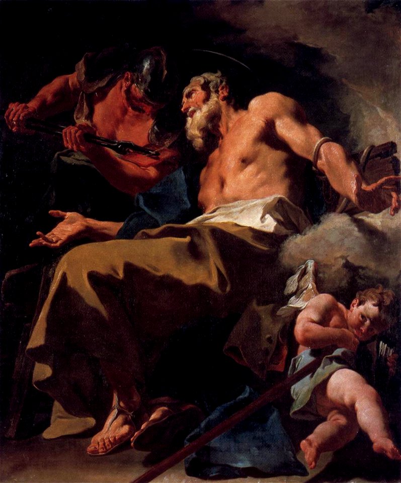 Giovanni Battista Pittoni - The Torture of St Thomas - WGA17976