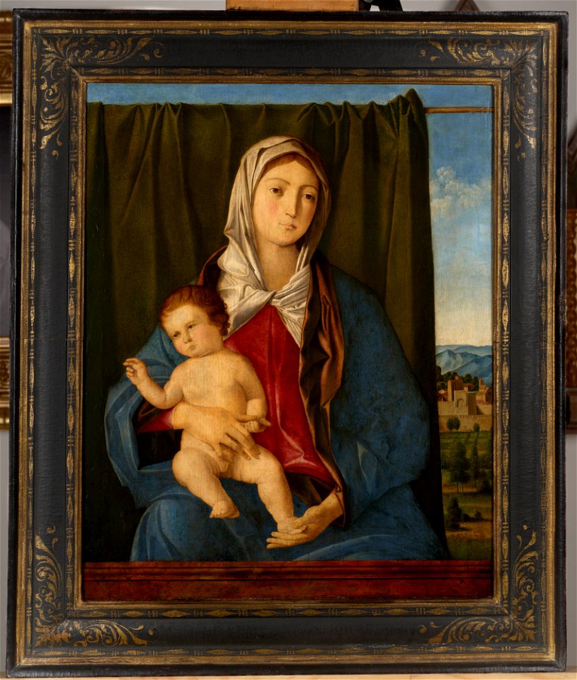Giovanni Bellini - Madonna and Child Giving a Blessing - MNK XII-202 - National Museum Kraków