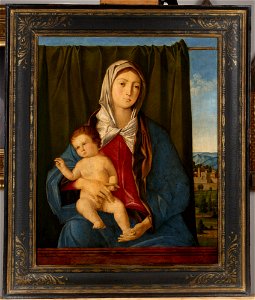 Giovanni Bellini - Madonna and Child Giving a Blessing - MNK XII-202 - National Museum Kraków