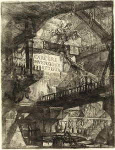 Giovanni Battista Piranesi - Le cárcere d'invenzione, 1750-3 (frontispício)