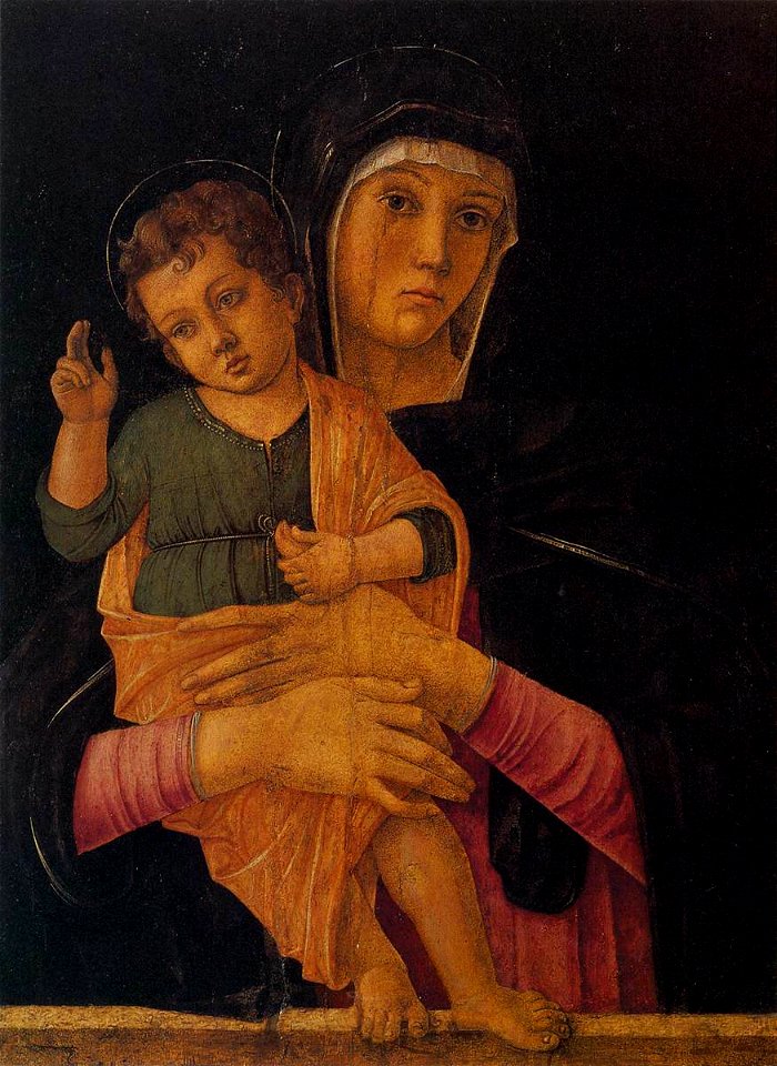 Giovanni Bellini - Madonna with Child Blessing - WGA1637