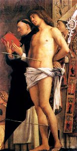 Giovanni Bellini - Pala di St Giobbe - detail