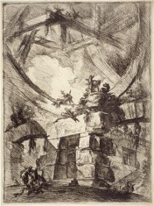 Giovanni Battista Piranesi, Italian - The Giant Wheel - Google Art Project