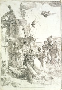 Giovanni Battista Tiepolo - Adoration of the Magi - Google Art Project