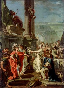 Giovanni Battista Pittoni - The Sacrifice of Polyxena - Hermitage