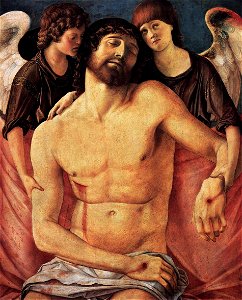 Giovanni bellini, pietà di berlino 01