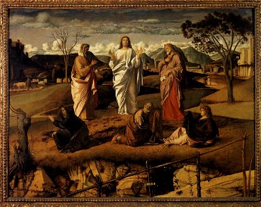 Giovanni Bellini - Transfiguration of Christ - WGA1690