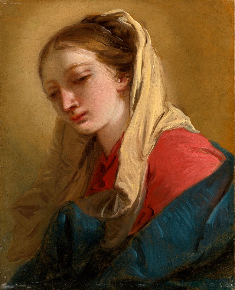 Giovanni Battista Tiepolo (1696–1770) Mary Magdalene veiled in white