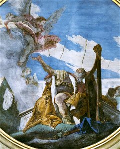 Giovanni Battista Tiepolo - King David Playing the Harp - WGA22281