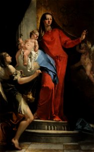 Giovanni Battista Tiepolo - Madonna of the Rosary with Angels