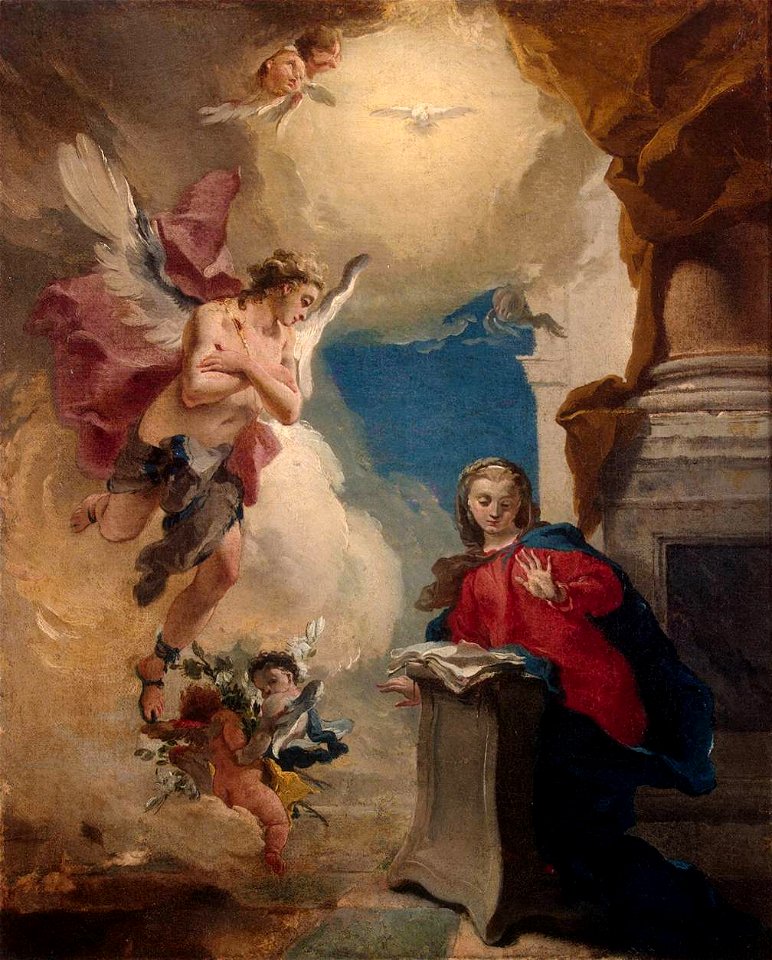 Giovanni Battista Tiepolo - Annunciation - WGA22256