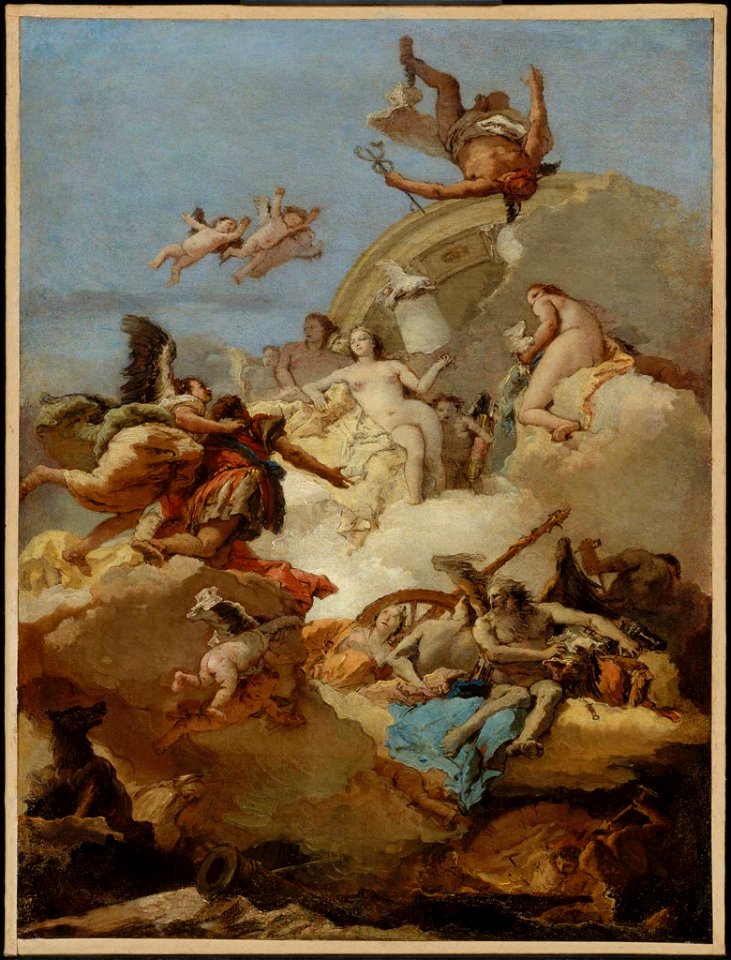 Giovanni Battista Tiepolo - Apotheosis of Aeneas - 27.861 - Museum of Fine Arts