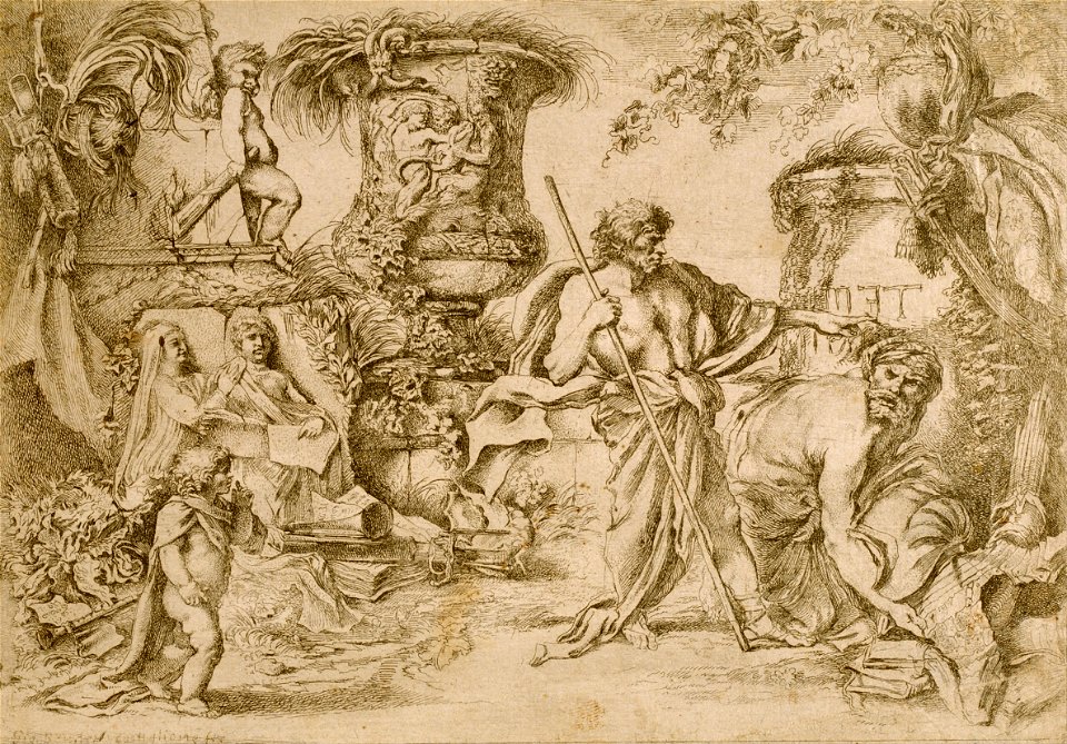 Giovanni Benedetto Castiglione - Temporalis Aeternitas - Google Art Project