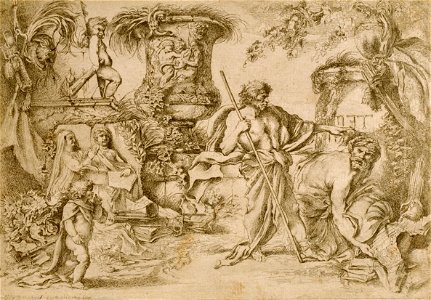 Giovanni Benedetto Castiglione - Temporalis Aeternitas - Google Art Project