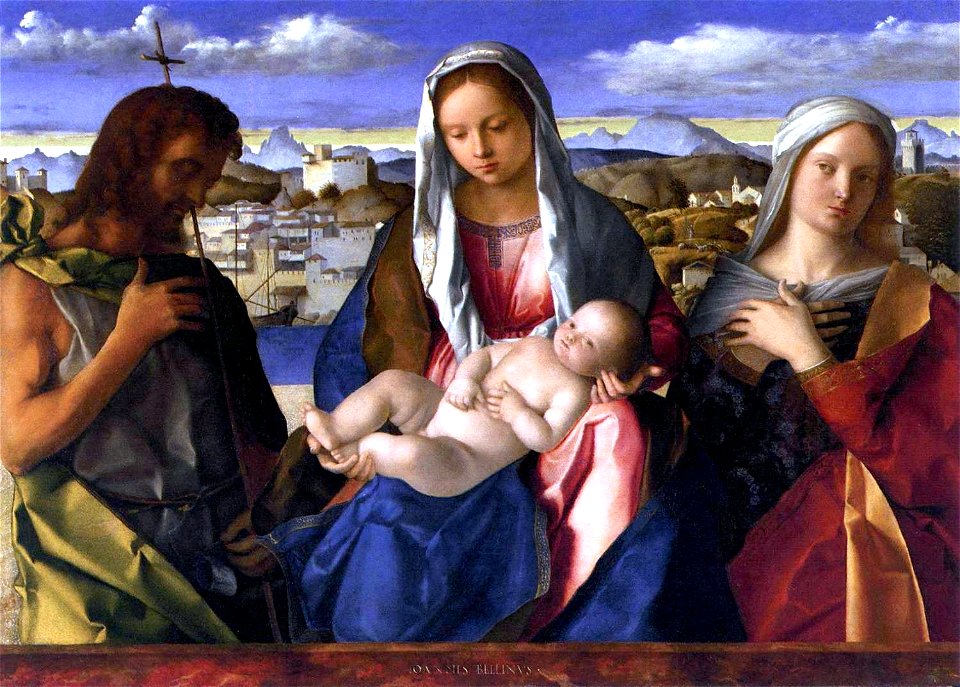Giovanni bellini, sacra conversazione giovanelli