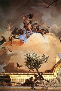 Giovanni Battista Tiepolo - Glory of Spain (detail) - WGA22368