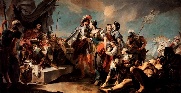 Giovanni Battista Tiepolo - Il trionfo di Aureliano